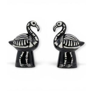 Celebrate Together Halloween Flamingo Skeleton Salt‎ & Pepper Shaker Set